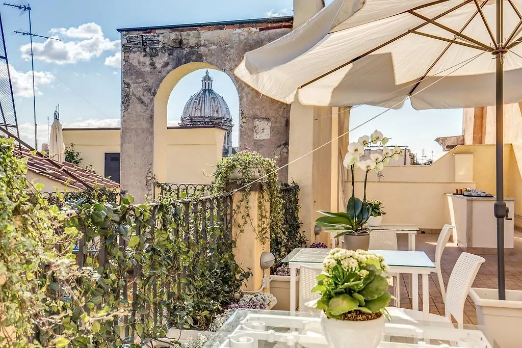 Terrace Pantheon Relais Hotel Rome Italy